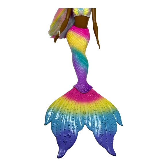 Barbie Dreamtopia Rainbow Magic Mermaid Doll Rainbow Hair Color Change - Picture 6 of 11
